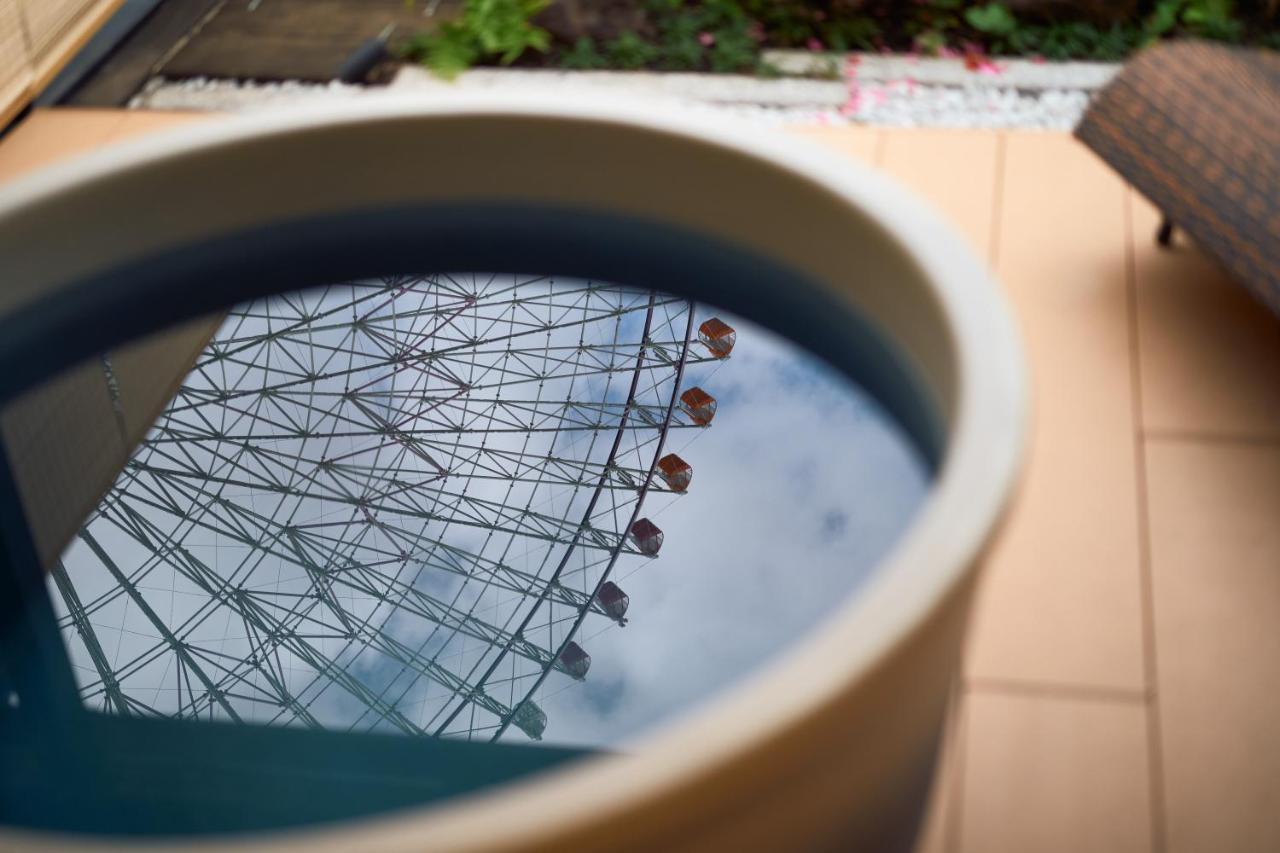 Konjakuso Osaka Tempozan "Ikesu" Projection M Apping Spa Konjakuso Osaka Tempozan "Takadoro" Wheel View المظهر الخارجي الصورة