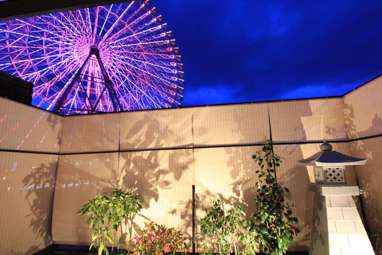 Konjakuso Osaka Tempozan "Ikesu" Projection M Apping Spa Konjakuso Osaka Tempozan "Takadoro" Wheel View المظهر الخارجي الصورة